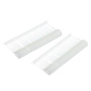 uxcell ラウンドフック標準タギングファスナー プラスチック製レギュラー ガーメント価格タグラベルタギングバーブ25mm/0.98