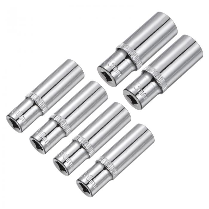 uxcell 6ポイ ントシャローソケット 1/4