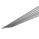 uxcell カーボンファイバーロッド12本セット 2.5mm x 300mm RCプレ ーンDIYツール ウィングチューブ クアッドコプターアーム用直径2.5mm 長さ300mm