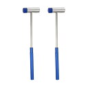 uxcell 2個セット 小型プラスチックメタル槌 7