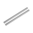 uxcell 2個 直線運動ロッド 6mm x 200mm (0.24 x 7.87