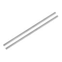uxcell 2個入り 線形モーションロッド 8mm x 300mm (0.31 x 11.81