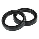 X AUTOHAUX YAMAHAに対応FJR1300 2003-2005用 2個セット 48mmx61mmx11mmのオートバイフロントフォークショックオイル...