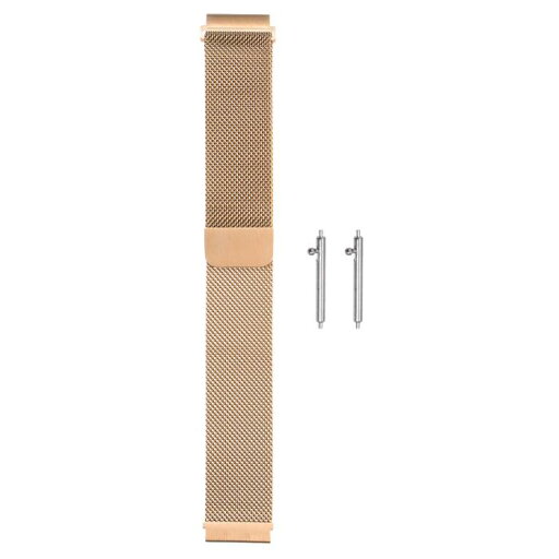 uxcell ステンレススチールメッシュウォッチバンド 20mm クイックリリースストラップ マグネットクラスプ ローズ金 uxcell ステンレススチールメッシュウォッチバンド 20mm クイックリリースストラップ マグネットクラスプ ローズ金