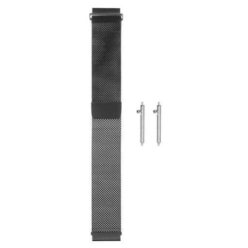 uxcell ステンレススチールメッシュウォッチバンド 22mm クイックリリースストラップ マグネットクラスプ 黒 uxcell ステンレススチールメッシュウォッチバンド 22mm クイックリリースストラップ マグネットクラスプ 黒