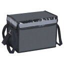 PATIKIL 保冷バッグ ピザL用 36 x 24 x 24 cm 断熱クーラーバッグ ケータリング用保温食品バッグ ピザの温かい/冷たい食品用 黒 22L(4)