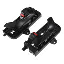ACROPIX HYUNDAIに対応ソナタ2005-2008用フロント左右インテリアドアハンドル 黒い - 2個セット No.826103K020GU/826203K020GU(2)