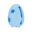 VOCOSTE メイクスポンジホルダー パフホルダー メイクスポンジスタンド 化粧スポンジ収納ラック シリコン製 通気性 携帯便利 スポンジパフ専用 1個 青