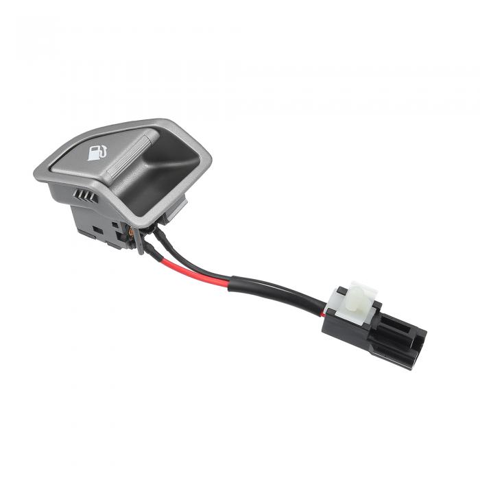 Hihaha 車の燃料ドアリリーススイッチ No.93555-2W000-RJ5 Hyundaiに対応 Santa Fe 2013-2016に対応 Hyundaiに対応 Santa Fe Sport 2013-2016に対応 燃料ドアロックスイッチ 耐久性 ブラック1個