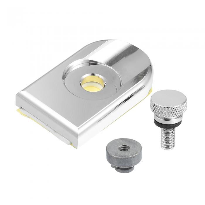 Hihaha Harleyに対応ダビッドソンツーリングスポーツスター1996-2003用のモーターサイクルシートボルトスクリューとカバーナット/リアフェンダーニュル付きマウントスクリュー/耐久性のあるアルミニウム合金1/4