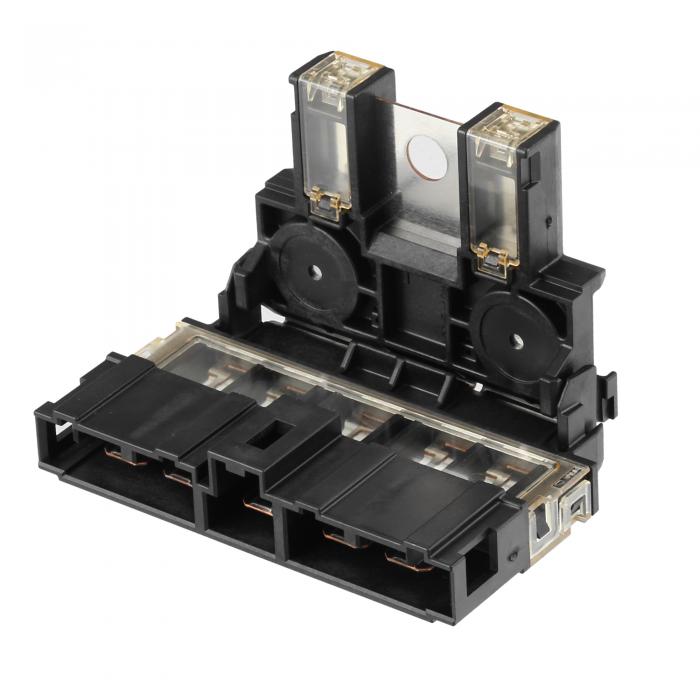 Partuto バッテリーヒューズ端子アセンブリNo.24380BB50A/2438079913 - 車用バッテリーヒューズブロック - 日産に対応 G35用プラスチック黒 - 1個