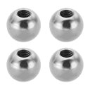 PATIKIL M5x12mmボールナットノブ 4個セット 女性用スレッド 304ステンレススチール製ラウンドブ ラインドホールスクリューキャップカバー 照明機...