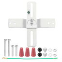 PATIKIL 98 mm ライトクロスバー 1セット 炭素鋼 十字形 取付ブ ラケット 180回転 ユニバーサル 照明器具 ネジ付き シャンデリアライト用 シ...