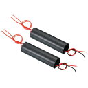 PATIKIL 高電圧発生器 2個 DC 3-6V 1000KV ブースティング ステップアップ 電源モジュール 電圧変換科学実験用 黒