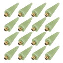 PATIKIL M5 x 0.8mm ワックス先端ドリルペン 16個パック ダイヤモンドペイントアクセサリー ドリルペンワックス交換ヘッド ネイルラインストーンピッカー ネイルDIYクラフト用 緑