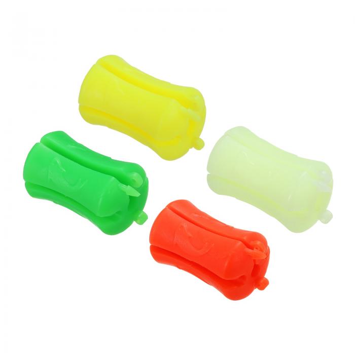 PATIKIL 釣り竿ホルダーストラップ 8mm 高弾性ゴム製釣り竿クリップ フライフィッシング用アクセサリー..