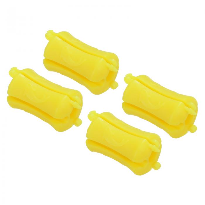 PATIKIL 釣り竿ホルダーストラップ 4個セット 12mm 高弾性ゴム製釣り竿クリップ フライフィッシング用..