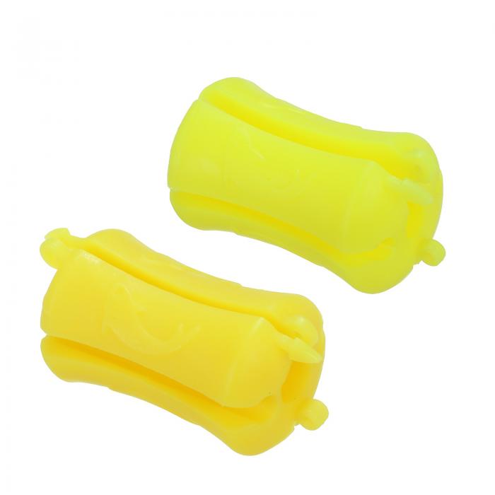 PATIKIL 釣り竿ホルダーストラップ 2個セット 高弾性ゴム製釣り竿クリップ フライフィッシング用アクセ..