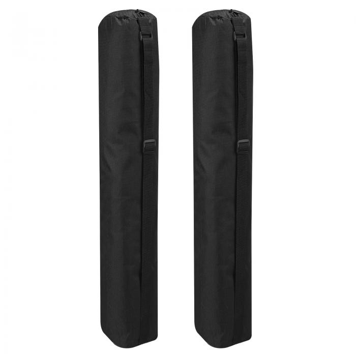 PATIKIL 84 x 10 x 10 cm グリル収納ツールバッグ 2個 グリルツール BBQバッグ グリル調理器具収納用 6..