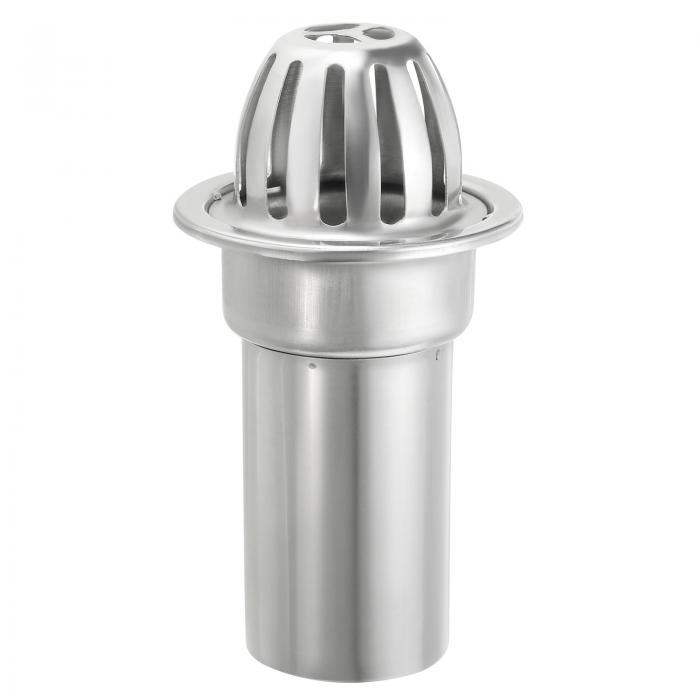 PATIKIL ドームガターガード ステンレス製ダウンスポットストレーナー ブロッキング防止ストレーナーフロアラインガタークリーニングツール バルコニーガーデンパティオ用 3