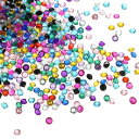 PATIKIL 10000個 アクリルウェディングダイヤモンド3 mmテーブルスキャッターコンフェッティ水晶花瓶フィラーゲム マルチカラー