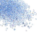 PATIKIL ウェディングテーブル用 スカッターコンフェッティ水晶3 mmアクリルダイヤモンドベースフィラーゲム14000個セット ミストブルー