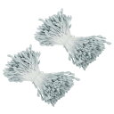 PATIKIL 2.5 mm 双頭花おしべ 680個 造花 おしべ めしべ クッションパール フローラルおしべ IY クリスマスカード 結婚式の装飾用 ダークブルー