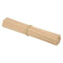 PATIKIL 3 mm x 15 cm ダボ棒 木の棒 50個 未仕上げ 木製ダボロッド 丸ダボ ハードウッドスティック DIY 工芸品や室内装飾用