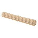 PATIKIL 5 mm x 20 cm ダボ棒 木の棒 25個 未仕上げ 木製ダボロッド 丸ダボ ハードウッドスティック DIY 工芸品や室内装飾用