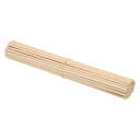 PATIKIL 5 mm x 30 cm ダボ棒 木の棒 50個 未仕上げ 木製ダボロッド 丸ダボ ハードウッドスティック DIY 工芸品や室内装飾用