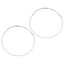 PATIKIL ソフト銅線 2本セット 18ゲージ/1mm直径 0.5m/1.64ft じゅん銅製クラフトワイヤー 宝石DIY ビーズ ガーデンプラント用(3)