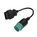 Hihaha OBD2-J1939 タイプ2 アダプターケーブル / 大型重量トラック用 / 耐久性 / 1個