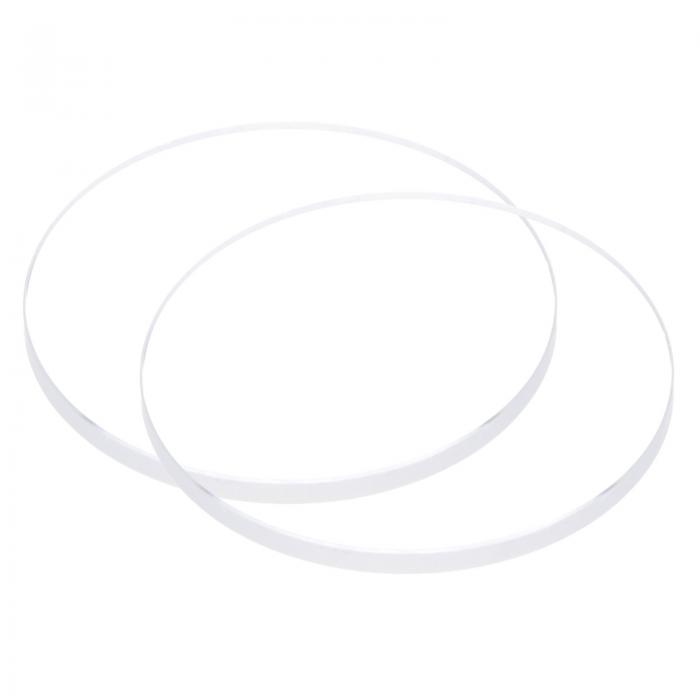 uxcell 2個セット ウォッチクリア水晶レンズガラス 31.5mm 直径 2mm 厚さ ラウンドフラットミネラル高透過ウォッチガラス交換部品 ウォッチメーカー修理用