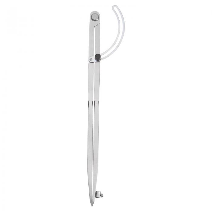 uxcell ウィングディバイダーコンパス 16" 400mm 可変式ロック可能な木工用コンパス（鉛筆ホルダー付き）金属加工 幾何学図面 木工用