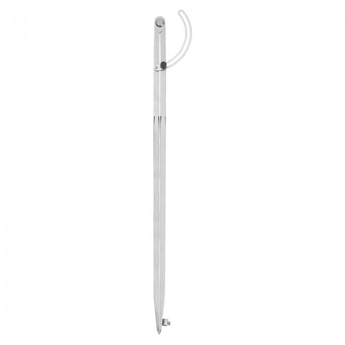 uxcell ウィングディバイダーコンパス 24" 600mm 可変式ロック可能な木工用コンパス（鉛筆ホルダー付き）金属加工 幾何学図面 木工用