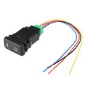 X AUTOHAUX Toyotaに対応アルファードANH10用のホール拡張ポートスイッチ電源スイッチ付きワイヤー1個セット