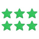 uxcell ビッグ5つ星シーケンスアイロンパッチ刺繍縫いシーケンスパッチアップリケ衣類修理バックパック靴装飾90x90mm/3.54x3.54