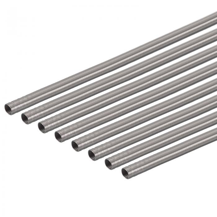 uxcell 8個セット 220V/600W(110V/150W) 炉用交換用ヒーターコイル 4.2x240mm FeCrAL 炉用ヒーター抵抗ワイヤー