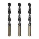 商品詳細 特徴 【属性1】サイズ - 切削エッジ直径：9.5mm / 3/8"; ラウンドシャンク直径：9.5mm / 3/8"; 切削エッジ長さ：85mm / 3.35"; 全長：125mm / 4.92"; 分割ポイ ント：135度（高速切削ポイ ントは、少ない圧力で素早く貫通し、金属表面でのずれを防ぎます。）【属性2】素材 - 4341高速度鋼は、高い炭素含有量と合金元素を含んでおり、優れた切削性能、高い耐熱性、高い硬度、耐摩耗性、耐久性を提供します。精密で効率的な加工が必要なアプリケーションに適しています。【属性3】特徴 - 黒ニトライドと金チタンの二重コーティングは、より滑らかなドリル加工のために潤滑剤をより良く適用し、耐久性と耐食性に優れています。大きな螺旋溝は金属チップのはいしゅつを容易にし、時間と労力を節約します。【属性4】用途 - ドリルビットはステンレス鋼、鋳鉄、炭素鋼、アルミニウム合金、銅、真鍮などの金属にクリーンで正確な穴を開けることができます。切削エッジはきれいで滑らかな切り口を提供します。タイル、コンクリート、壁、石には適していません。【属性5】注意 - ハンドヘルドドリル、ドリリングマシン、ベンチドリル、マシニングセンター、CNC旋盤と一緒に使用します。適切な潤滑剤（切削液や油など）を使用して摩擦と熱の発生を減らします。ドリルビットがしっかりと締め付けられていることを確認し、ドリルビットを作業面に垂直に保ちます。【商品説明】4341高速度鋼は、高い炭素含有量と合金元素を含んでおり、優れた切削性能、高い耐熱性、高い硬度、耐摩耗性、耐久性を提供します。精密で効率的な加工が必要なアプリケーションに適しています。黒ニトライドと金チタンの二重コーティングは、より滑らかなドリル加工のために潤滑剤をより良く適用し、耐久性と耐食性に優れています。大きな螺旋溝は金属チップのはいしゅつを容易にし、時間と労力を節約します。135度の高速切削ポイ ントは、少ない圧力で素早く貫通し、金属表面でのずれを防ぎます。ドリルビットはステンレス鋼、鋳鉄、炭素鋼、アルミニウム合金、銅、真鍮などの金属にクリーンで正確な穴を開けることができます。切削エッジはきれいで滑らかな切り口を提供します。タイル、コンクリート、壁、石には適していません。ねじれドリルビットは、ハンドヘルドドリル、ドリリングマシン、ベンチドリル、マシニングセンター、CNC旋盤と一緒に使用できます。適切な潤滑剤（切削液や油など）を使用して摩擦と熱の発生を減らします。ドリルビットがしっかりと締め付けられていることを確認し、ドリルビットを作業面に垂直に保ちます。注意：直径が大きいほど、必要な速度は遅くなります。ドリルを遅い速度で始め、徐々に所望のドリリング速度に上げてください。穴のサイズが6mm以上の場合は、まず3.2mm-4mmのドリルビットで小さな穴を開け、それから大きなドリルビットで穴を拡大してください。 注意書き 【注意事項】 ・当店でご購入された商品は、原則として、「個人輸入」としての取り扱いになり、すべて中国の広東省からお客様のもとへ直送されます。 ・ご注文後、1〜3営業日以内に配送手続きをいたします。配送作業完了後、遅くとも1ヶ月程度でのお届けとなります。 ・個人輸入される商品は、すべてご注文者自身の「個人使用・個人消費」が前提となりますので、ご注文された商品を第三者へ譲渡・転売することは法律で禁止されております。 ・関税・消費税が課税される場合があります。 詳細はこちらご確認下さい。 ＊色がある場合、モニターの発色の具合によって実際のものと色が異なる場合がある。