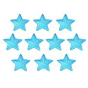 uxcell ビッグ5つ星シーケンスアイロンパッチ刺繍縫いシーケンスパッチアップリケ衣類修理バックパック靴装飾87x87mm/3.43x3.43