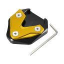 X AUTOHAUX Hondaに対応 CB1300 2020-2023用 1セットのオートバイキックスタンド延長エンラージャーパッドサイドスタンドサポートプレ...