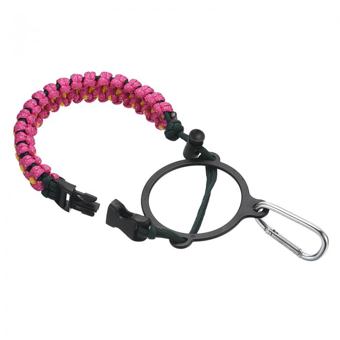 PATIKIL ウォーターボトルホルダー パラコードハンドル キャリー ランヤードストラップキャリア リング..