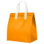 PATIKIL 断熱テイクアウェイバッグ 35個セット 食品保冷バッグ 9.4 x 5.9 x 10.2" ホット・コールド・冷凍食品のはいそう用 オレンジ色