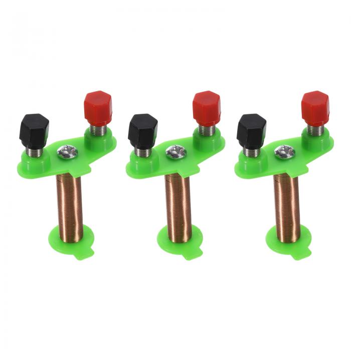 PATIKIL デモンストレーション誘導コイル 3個の電磁コイル物理学実験コイル誘導教育 教育学習指導用