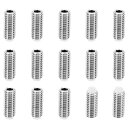 PATIKIL M5 x 12 mm ナイロン先端イモネジ 15個入り メートル六角ソケットヘッド カップポイント 滑り止めセットスクリュー 内部ヘックス ドラ...