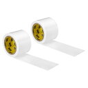 PATIKIL 腐食保護パイプテープ 2個 9 M x 50 mm PVC 絶縁ラップダクトテープ 粘着テープ 金属 電気配管 排水管 電線 空調ダクト用 ホワイト