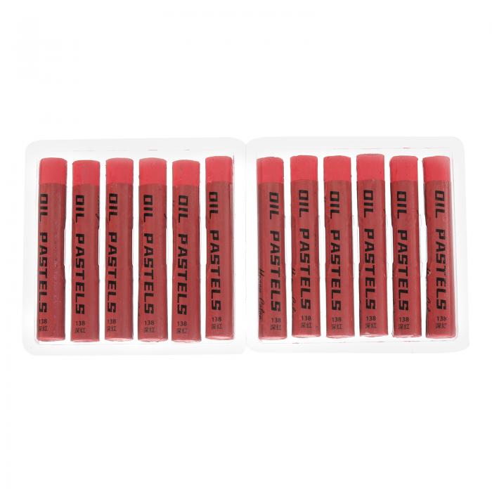 PATIKIL クリーミーなオイルパステル 12個 ソフトオイルクレヨン パステルスティック画材 アートペインティング 描画 ブレンディング用 アーティスト 初...