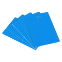 PATIKIL 5.4 x 8.6 cm NFCブランクPVCカラーカード 10個 NFC ブランク すべてのNFC対応スマートフォンとデバイス用 ブルー