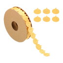 PATIKIL 15ヤード 金パンプキンリボン クリスマス感謝祭 ギフトラッピングやウェディングデコレーション用 人工パンプキンストリング
