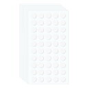 PATIKIL 0.2"両面粘着ドッ ト 350個入りの透明な粘着パテ 壁掛け用の取り外し可能なポスター用粘着パテ